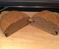 Roggen-/weizenbrot ohne Hefe