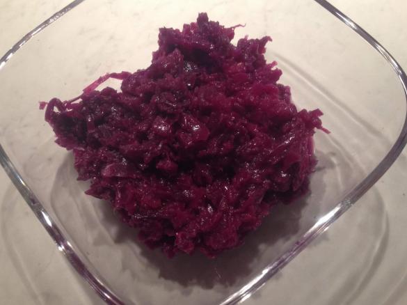 Apfelrotkohl