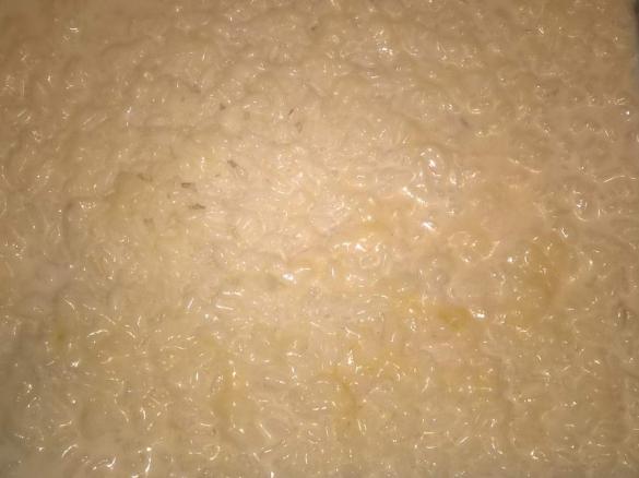 Süßes Risotto - Weiße Schokolade