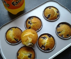 Blaubeermuffins mit Fanta