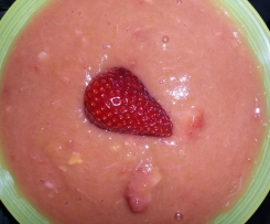 Omas Rhababer Erdbeer Nachtisch