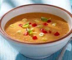Paprika Mais suppe