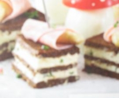 Zebrawürfel - Snack für den Abend