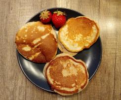 Zuckerfreie Bananen -Pancakes mit Skyr