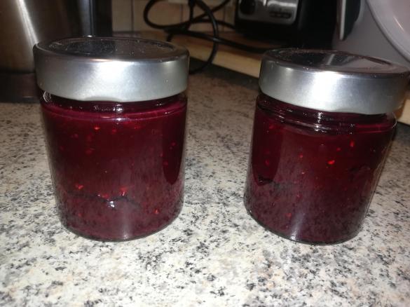 Minz-Waldbeer Marmelade