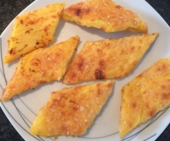 Polentaschnitten mit Parmesan