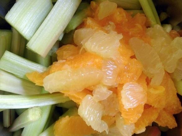 Rhabarber-Orange-Zitrone-Marmelade