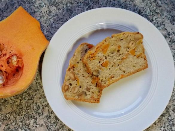 Haselnuss-Kürbiskuchen