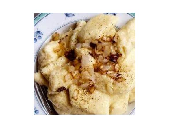 Variation von Faule Klößen (Pierogi Leniwe)