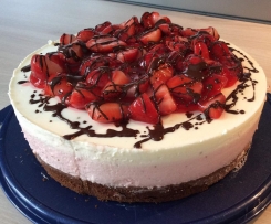 Erdbeertorte mit Joghurt