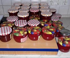 Variation Mirabellen-Himbeer Marmelade