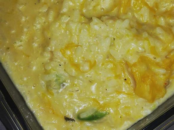 Zucchini "käse" risotto (vegan)