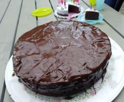 Kokoscreme-Schoko-Kuchen