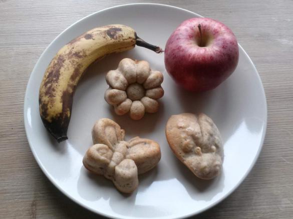 Kinder / Baby - Muffin mit Obst ( ohne Zuckerzusatz )