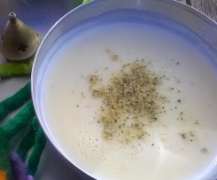 Firni, indischer Mandel-Reis Pudding