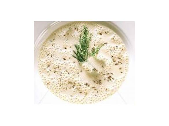 Händkäse-Weißwein-Suppe