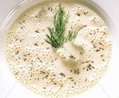 Händkäse-Weißwein-Suppe