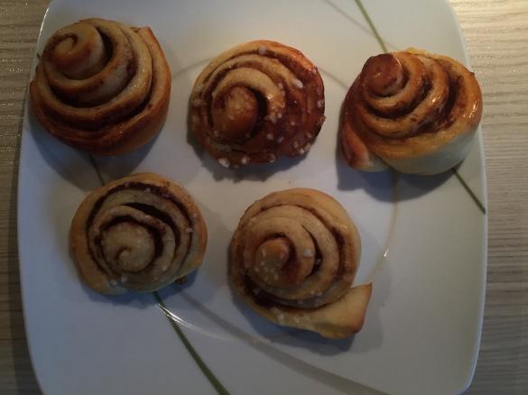 dänische Zimtrollen / Zimtschnecken