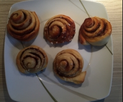 dänische Zimtrollen / Zimtschnecken