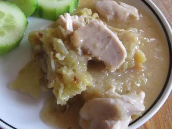 Hühnerfrikassee (Omas Art)