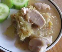 Hühnerfrikassee (Omas Art)