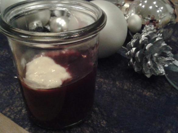 Wine Sagú (Brasilianisches Dessert)