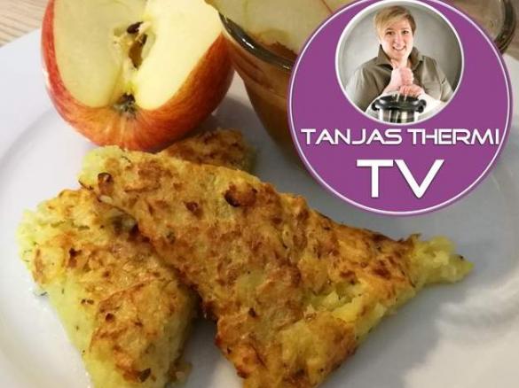 Ruck Zuck Reibekuchen aus dem Backofen