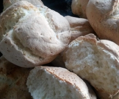 Glutenfreie Brötchen mit Backpulver ~ gf Laugenbrötchen ~ gf Würstchen im Schlafrock ~ gf Pizzateig