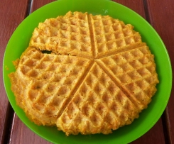 Herzhafte Möhrenwaffeln