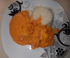 Paprika-Sahne Hähnchen