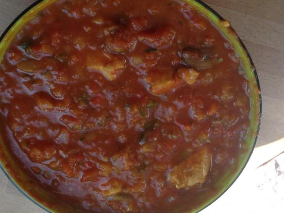 Puten Chili - Low Carb