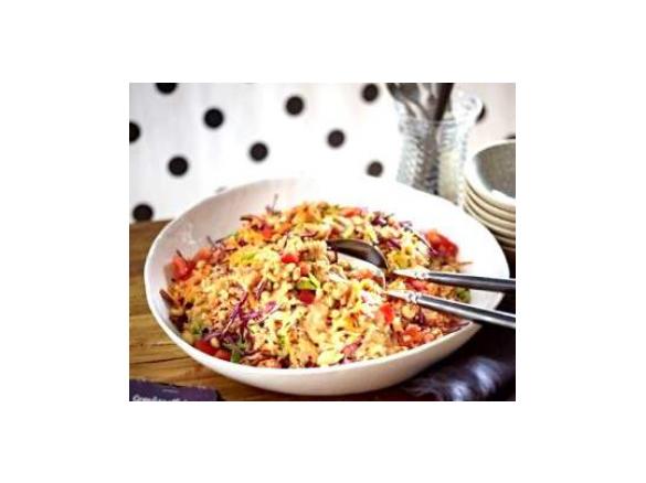 Bulgur Salat mit Geschmacksexplosion