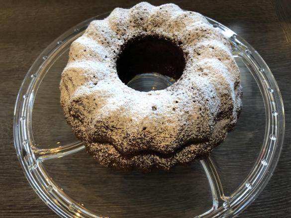 Schokokuchen mit Bananen