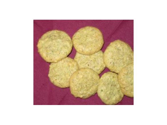 Pistazien-Kokos-Mandel-Makronen - Weihnachtsplätzchen