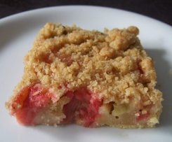 Rhababer- Joghurt- Streusel Kuchen