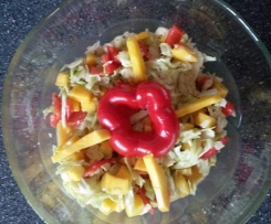 Fruchtiger Krautsalat mit Mango