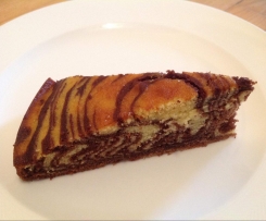 Amaretto- Zebrakuchen, saftig