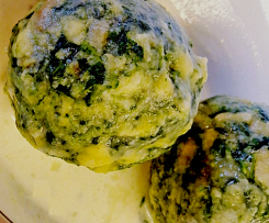 Spinatknödel