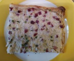 Schneller Flammkuchen