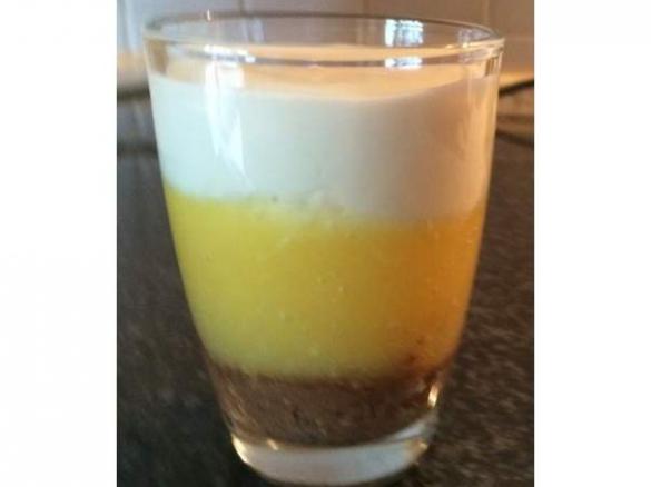 Ananas-Quark-Dessert