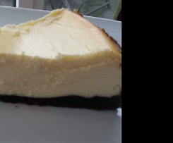 Käsekuchen mit Oreokeksboden