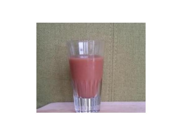 Ingwer-Shot mit Dosenbirnen und Kakao