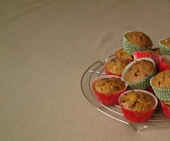 Schoko-Bananen Muffins