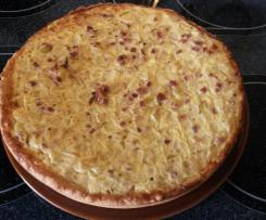 Zwiebelkuchen für zwei