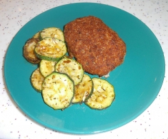 Schweinesteak mit Parmesankruste