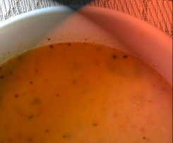 Tomatensuppe mit Hähnchen