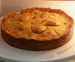 Apfelkuchen mit Rahmguss