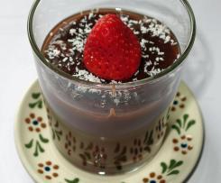 Schokopudding selbst gemacht ohne Schokolade