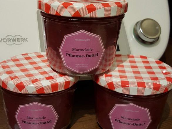 Pflaumen-Dattel-Marmelade