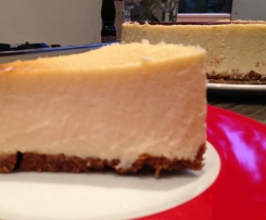 Klassischer New York Style Cheesecake 